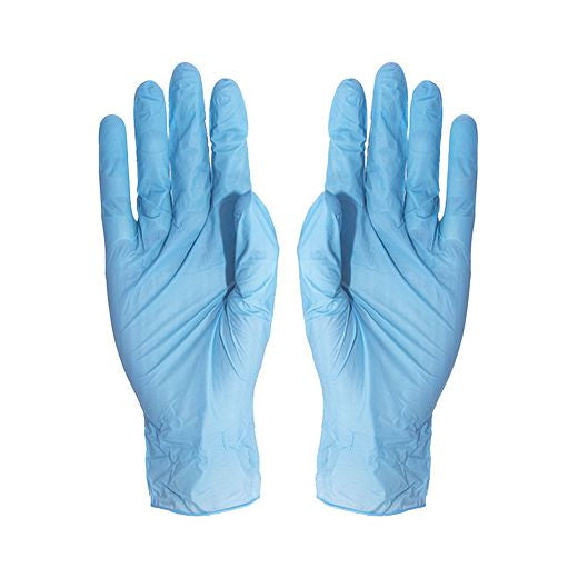 Preema Blue Vinyl Gloves Softer X-Large Powder Free Box in QTY :  10x100Pcs