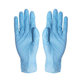 Preema Blue Vinyl Gloves Softer X-Large Powder Free Box in QTY :  10x100Pcs
