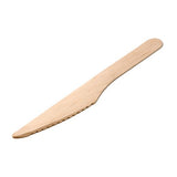 Natural Knife L. Birchwood (165Mm/6.5) Box in QTY : 10x100Pcs