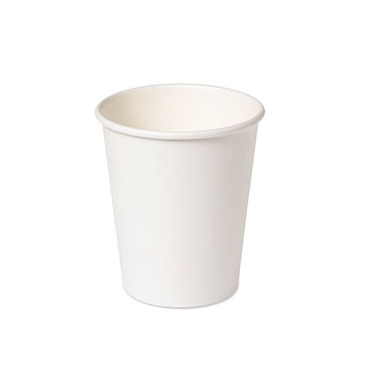 Grab&G Single Wall Cup (227Ml/8Oz) White Box in QTY : 20x50Pcs