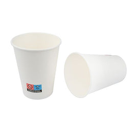 Grab&G Single Wall  Cup (340Ml/12Oz) White Box in QTY : 20x50Pcs