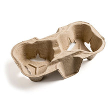 Load image into Gallery viewer, Grab&amp;G Moulded Pulp Fibre 2 Cup Carrier Box in QTY : 1x428Pcs
