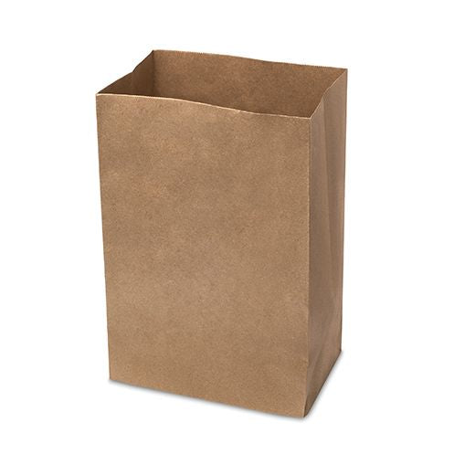 Grab&G Brown Kraft Grab Bag Sos (250X160X400Mm/9.8X6X16) Medium Box in QTY : 1x250Pcs