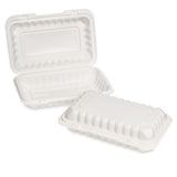 Microfast Microwave Burger Box (152X152X80Mm/6X6'') White Hp6 Box in QTY : 1x250Pcs
