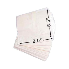 Ukf Greaseproof White Paper Bags 8.5x8.5