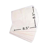 Ukf Greaseproof White Paper Bags 8.5x8.5