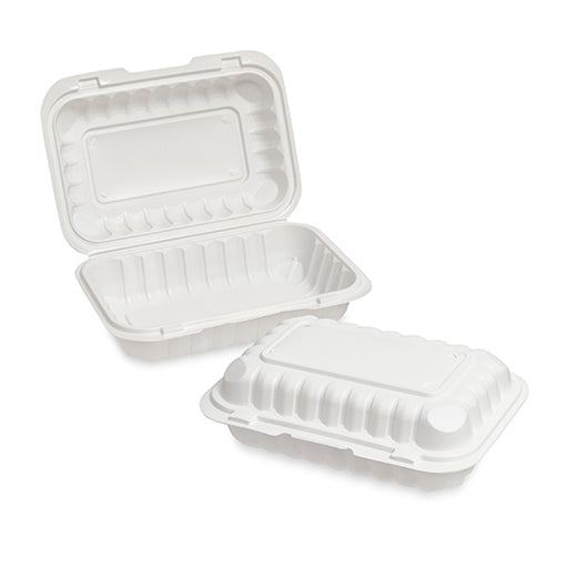 Meal Box (190X190X70Mm/7.5X7.5)White Box in QTY : 1x150Pcs