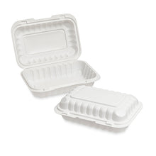 Load image into Gallery viewer, Meal Box (190X190X70Mm/7.5X7.5)White Box in QTY : 1x150Pcs