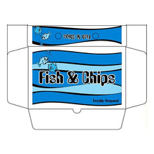 Load image into Gallery viewer, Ukf 10 Medium Fish &amp; Chips Boxes Box in QTY : 1x100Pcs