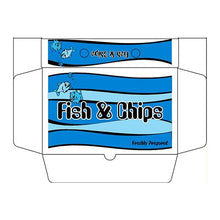 Load image into Gallery viewer, Ukf 12 Large Fish &amp; Chips Boxes 310X152X48" Box in QTY : 1x100Pcs