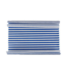 Load image into Gallery viewer, Blue Stripe Greaseproof Burger Wraps 10X12.5 Box in QTY : 1x1000Pcs