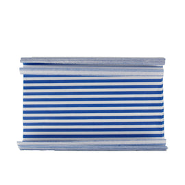 Blue Stripe Greaseproof Burger Wraps 10X12.5 Box in QTY : 1x1000Pcs