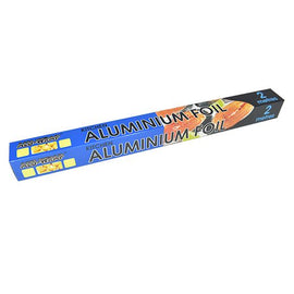 Majestic Retail Kitchen Foil Rolls Alu Wrap 450mmx2m Box in QTY : 4x12Pcs Rolls