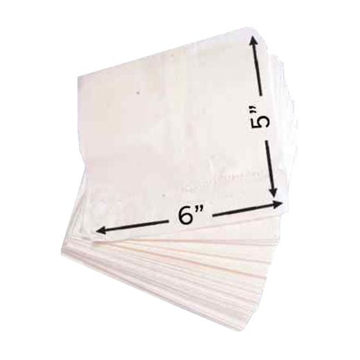 Mp Greaseproof Bags 6 X 5" Box in QTY : 1x1000Pcs