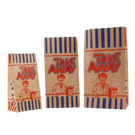 Mp R4 Small Takeaway Bags 125x205x240Mm 5x8x9  Box in QTY : 1x250Pcs